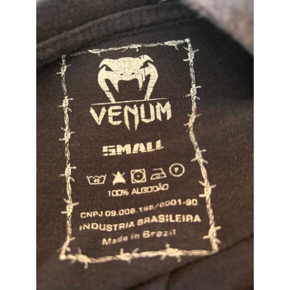 Venum Gladiator Mens Tee Size Small Black Gold Universal Fight Wear Short Sleeve - Picture 5 of 8